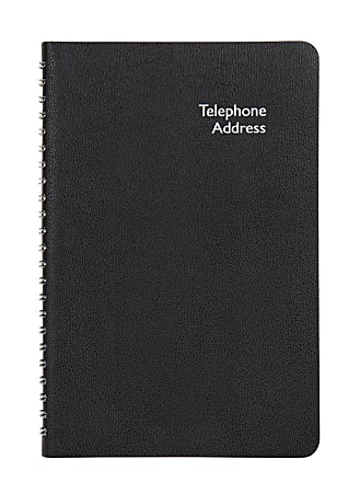 Office Depot® Brand Large Print Pajco Telephone/Address Book, 3 3/8" x 8 3/8