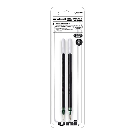 uni-ball® 207™ Impact™ Gel Pen Refills, Bold Point,