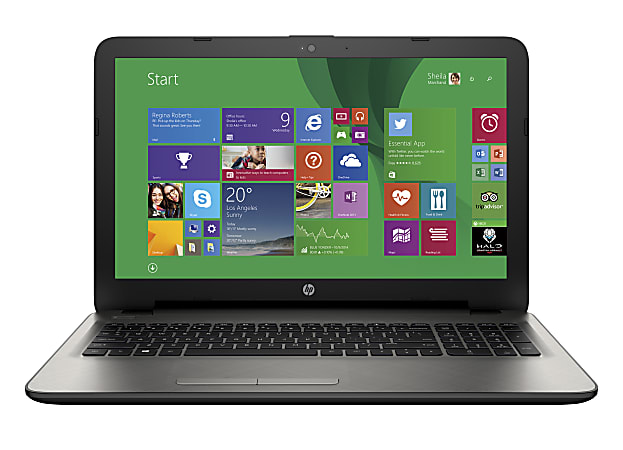 HP 15-ac055nr Laptop Computer With 15.6" Screen, Intel® Pentium® 3825U Processor & 500GB Hard Drive