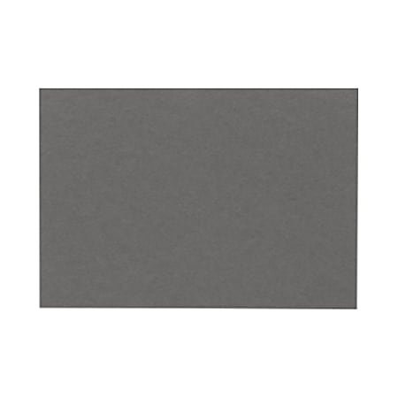 LUX Flat Cards, A9, 5 1/2" x 8 1/2", Smoke Gray, Pack Of 250