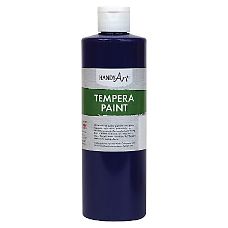 Handy Art 16 oz. Premium Tempera Paint - 16 fl oz - 1 Each - Violet