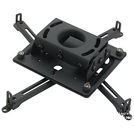 Chief Universal & Custom Projector Ceiling Mount - Black - Steel - 50 lb