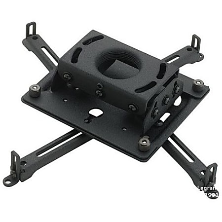 Chief Universal and Custom Projector Ceiling Mount - Black - Steel - 50 lb