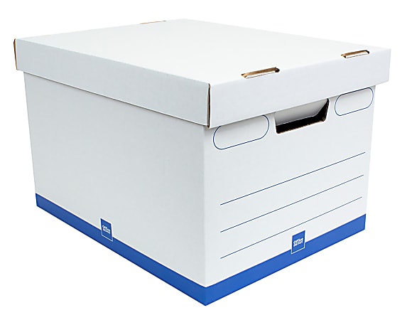 OfficeBox - Tidy Files Jumbo Document Storage Box With Lid