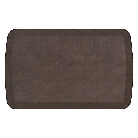 GelPro Basics Anti-Fatigue Comfort Floor Mat, 32" x 20", Woven Brownie