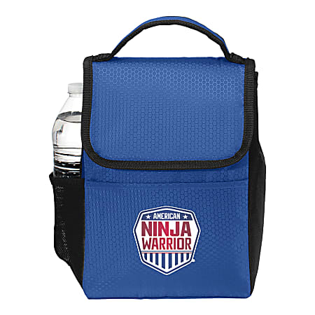 American Ninja Warrior Lunch Box, 10-1/2"H x 7-1/2"W x 6"D, Blue