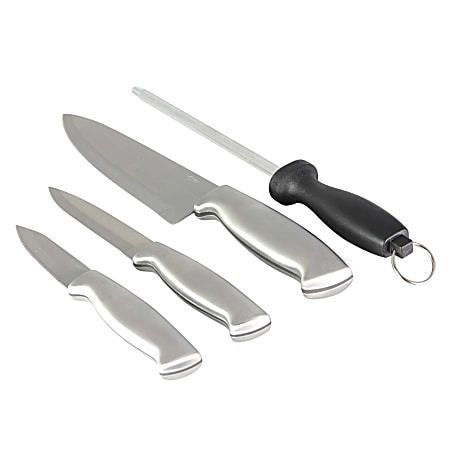 Oster Baldwyn 4-Piece Stainless-Steel Cutlery Knife Set