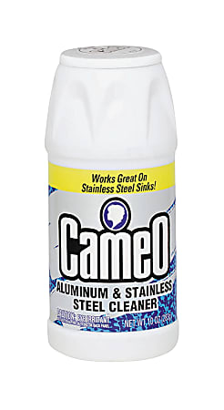 Cameo Aluminum And Stainless Steel Cleaner, 10 Oz, Case Of 12 Bottles