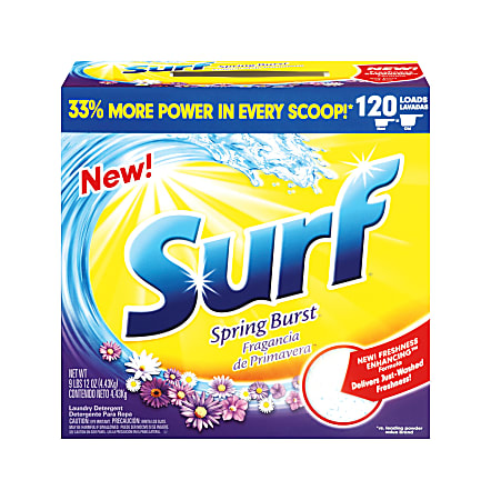 Surf Powder Laundry Detergent, Spring Burst, 156 oz, 2/Case