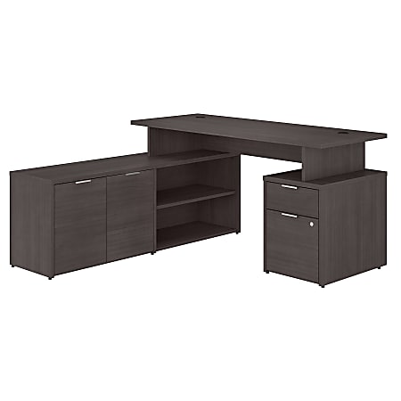 Office depot corner store desk espresso
