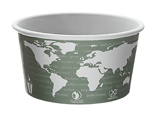 Eco-Products World Art Renewable Compostable Food Container 12oz