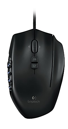 Logitech® G600 MMO Gaming Mouse, Black, PB2056