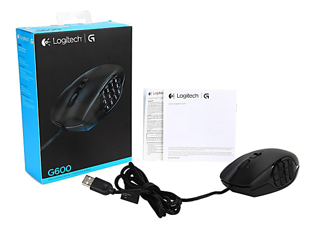 Logitech 910-003879 Logitech G600 Mmo Usb Laser Gaming Mouse - Yahoo  Shopping