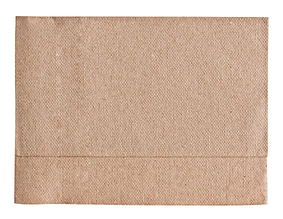 Tork® Universal Masterfold 1-Ply Dispenser Napkins, 13" x 12", Natural, Pack Of 6,000 Napkins