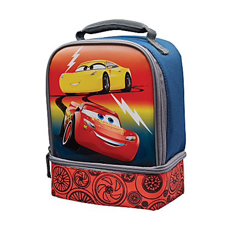 American Tourister® Dual Disney Lunch Tote, 10"H x 7"W x 4 1/2"D, Cars
