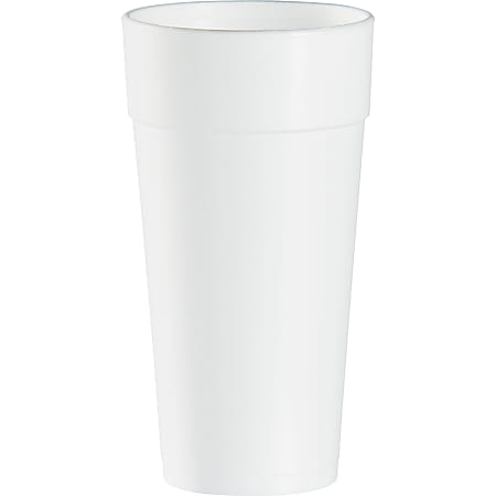 Dart Insulated Foam Cups 24 Oz White 25 Cups Per Bag Carton Of 20 Bags -  Office Depot
