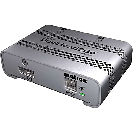 Matrox Graphics eXpansion Module DualHead2Go - Digital ME - video converter - DisplayPort - 2 x DVI