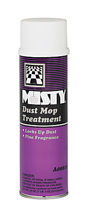 Amrep Misty® Dust Mop Treatment, Pine Scent, 20 Oz Bottle, Case Of 12