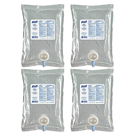 Purell® Advanced Hand Sanitizer Gel Refill For NXT Dispensers, 1,000 mL, Case Of 4 Refills