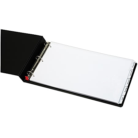 Cardinal® Write 'n Erase® Tab Dividers, White, Pack Of 5