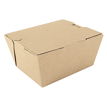 SCT® ChampPak™ Carryout Boxes, 3 1/2"H x 4 3/8"W x 2 1/2"D, Brown, Pack Of 450 Boxes