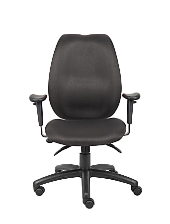 Boss Office Products Ergonomic Fabric High-Back Task Chair,