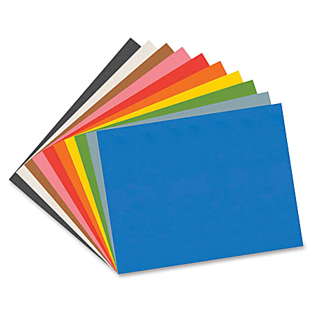 Creatology 9 x 12 Black Construction Paper - Each