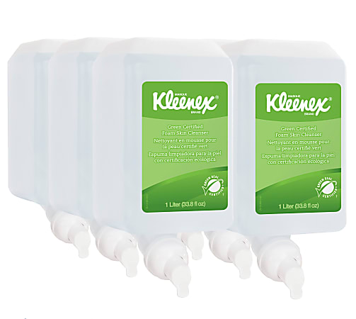 Kleenex® Foam Skin Cleanser Soap, Unscented, 33.8 Oz,