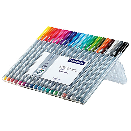 Staedtler Triplus Fineliner Porous Point Pens Fine Point 0.3 mm