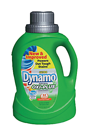 Dynamo 2X HE Liquid Laundry Detergent, Sunrise Fresh, 50 Oz, Case Of 6