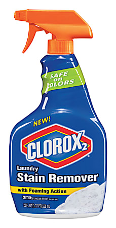 Clorox 2 Laundry Stain Remover Spray, 22-oz Spray Bottle, Sold as 12 spray bottles of stain remover per Case
