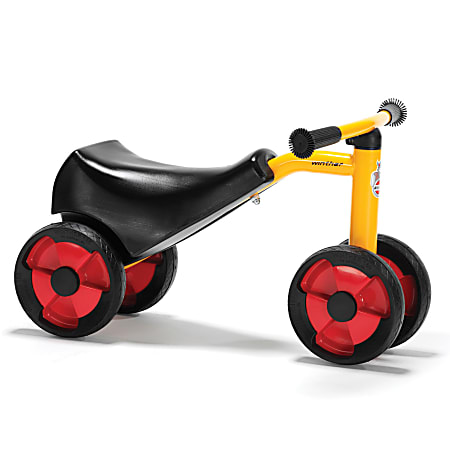 Winther Safety Scooter, 11"H x 9 1/2"W x 20 11/16"D, Red/Yellow/Black