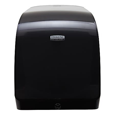 Kimberly-Clark® MOD E-Series Electronic Paper Towel Dispenser, 16 15/16"H x 12 11/16"W x 9 1/4"D, Black