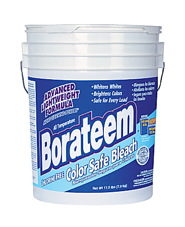 Dial Borateem Color-Safe Bleach, Powder, 17.5 Lb
