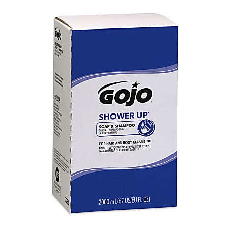 GOJO® SHOWER UP® Soap & Shampoo, 2,000 mL, Case Of 4