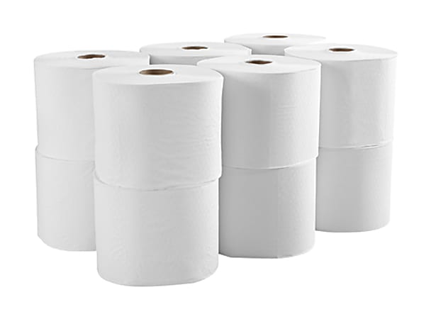 Tork Advanced RollNap Napkins, 1-Ply, 17 inches x 7.5 inches, White, 500/Roll, 6,000 napkins per Case, Sold by the Case