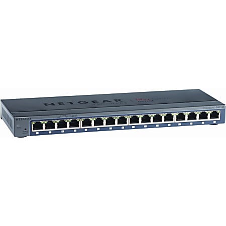 Netgear® ProSafe Plus 16-Port GS116E Ethernet Switch