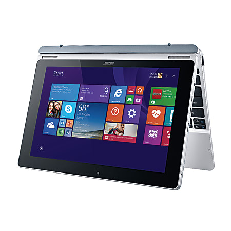 Acer® Aspire Switch 10 2-in-1 Laptop, 10.1" Touch Screen, Intel® Atom™ Quad-Core, 2GB Memory, 32GB Storage, Windows® 8