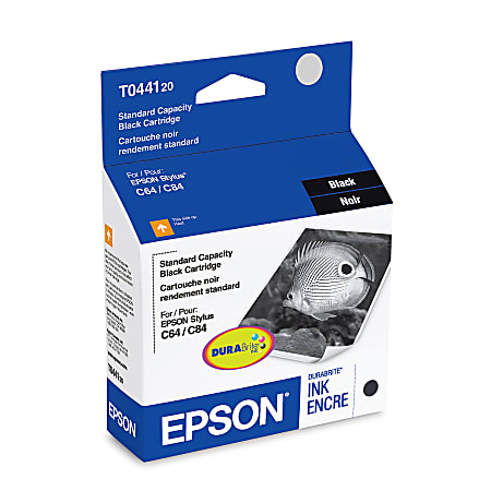 Epson® T0441 DuraBrite® Black Ink Cartridge, T044120-S