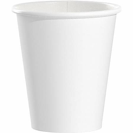 Solo Polycoated Hot Paper Cups 6 Oz White 50 Cups Per Sleeve Case Of 20  Sleeves - Office Depot