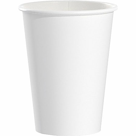 Solo Cup Polycoated Hot Paper Cups 12 Oz White 50 Cups Per Sleeve Case ...