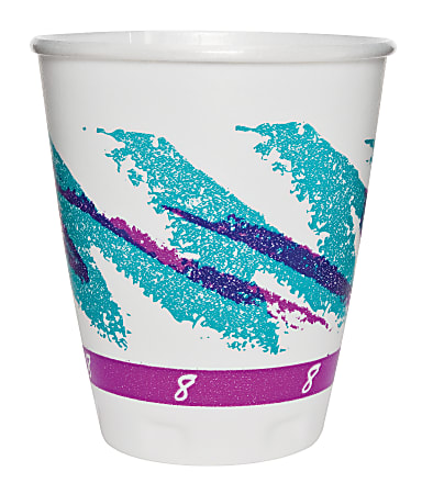 Solo Cozy Touch Hot/Cold Insulated Cups - 8 fl oz - 1000 / Carton - White - Hot Drink, Cold Drink