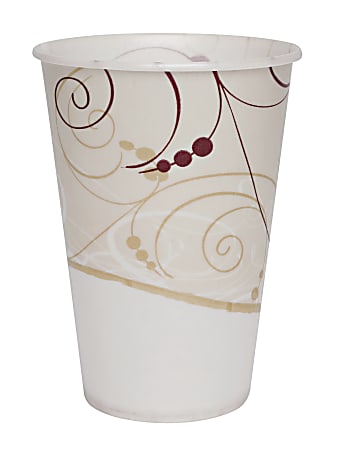 Solo Cup Waxed Paper Cups - 7 fl oz - 2000 / Carton - Beige - Paper - Milk Shake, Smoothie