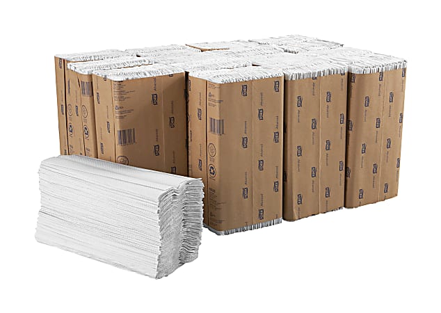 Tork® Advanced C-Fold 1-Ply Paper Towels, 150 Sheets Per Roll, Pack Of 16 Rolls