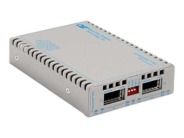 Omnitron iConverter XG+ - Media converter - SONET/SDH, 10 GigE, 10Gb Fibre Channel - XFP / XFP