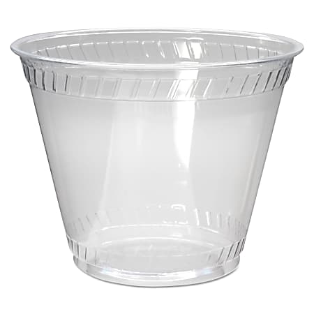 Fabri-Kal® Greenware® Old Fashioned Cold Drink Cups, 9 Oz, Clear, Carton Of 1,000 Cups