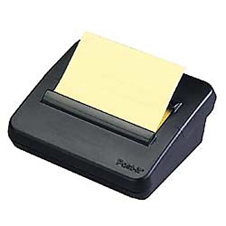 Post-it® Pop-up Note Dispenser For 3" x 3" Notes, Black