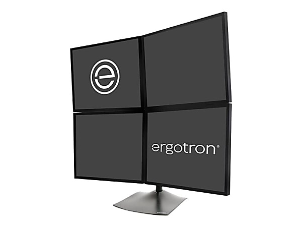 Ergotron 33-324-200 Quad-Monitor Desk Stand