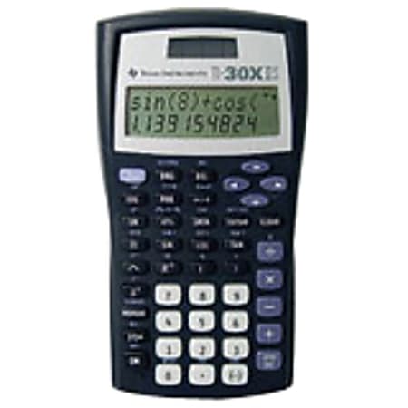 Texas Instruments® TI-30X IIS Handheld Scientific Calculators, Set Of 10