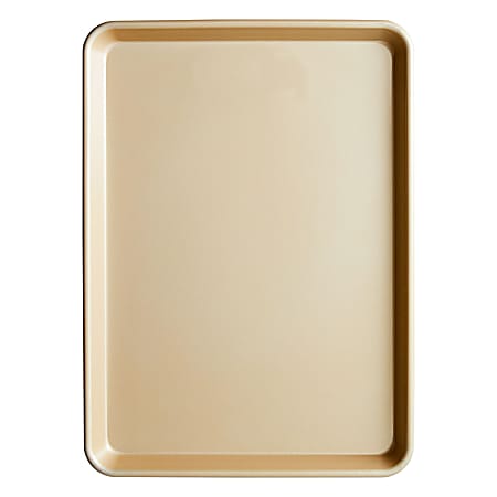 NUCU Medium Gold-Coated Nonstick Sheet Pan 18.00 x 13.00 x 1.00